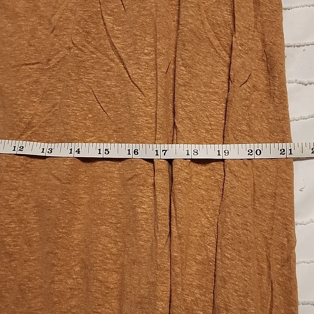 Free People Mustatd Yellow Flowing Top - Picture 4 of 8